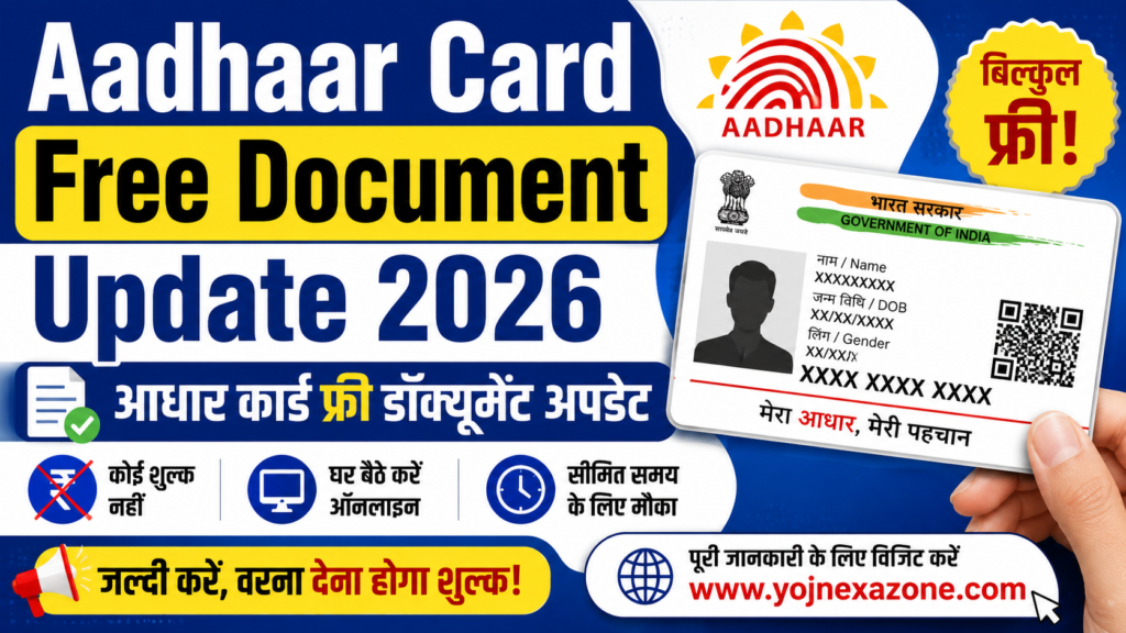Aadhaar Card Free Document Update 2026