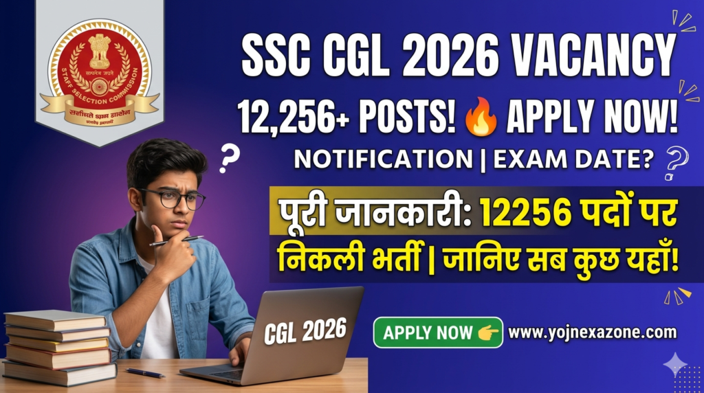 SSC CGL 2026 VACANCY : Notification, Exam Date, और पूरी जानकारी